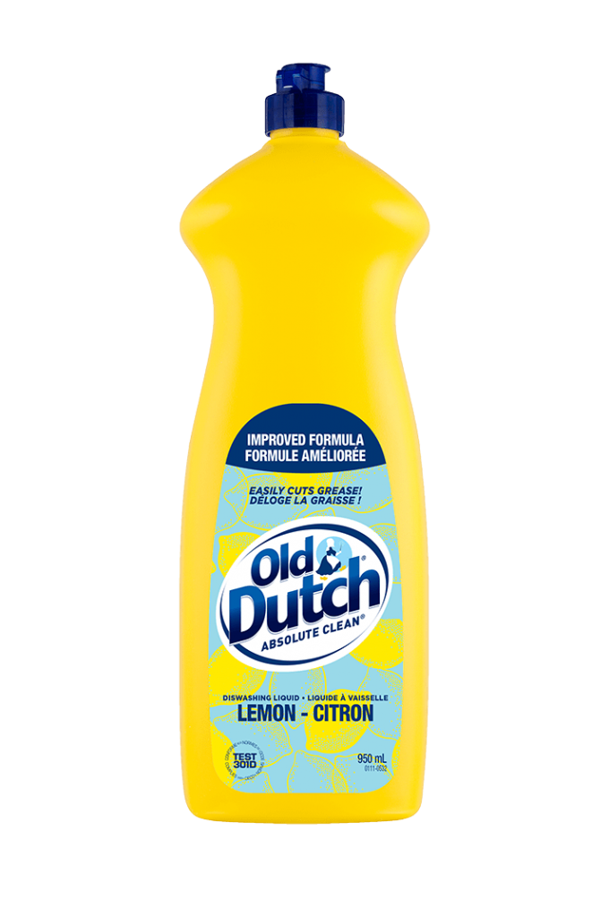 Dishwashing et javellisants biodégradable Old Dutch